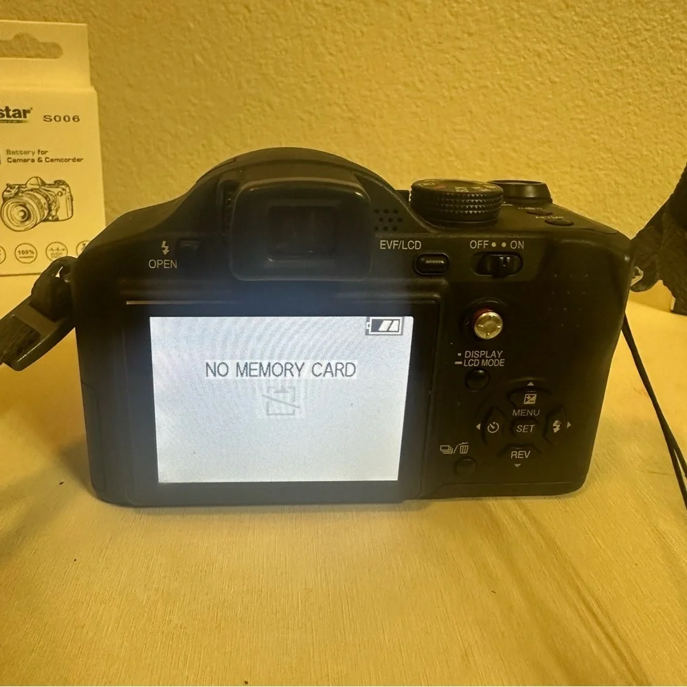 Panasonic Black Digital Camera with Professional Finish